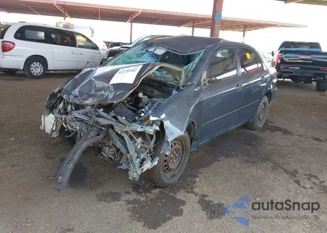 2006 Toyota Corolla Le из США, поврежденный, VIN 1NXBR32E26Z580423